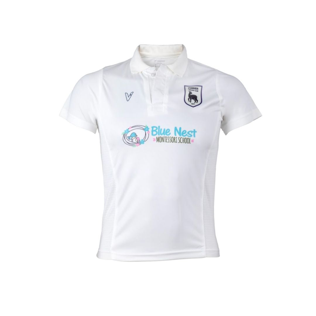 Pinner CC Junior White Cricket Shirt