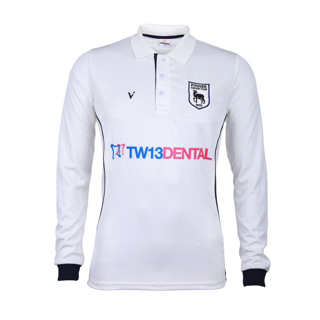 Pinner CC White Cricket Shirt