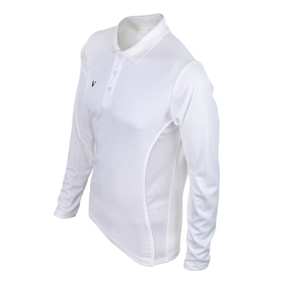 White Cricket Shirt