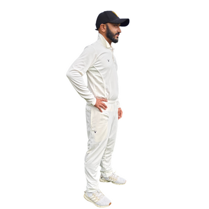 White Cricket Trousers